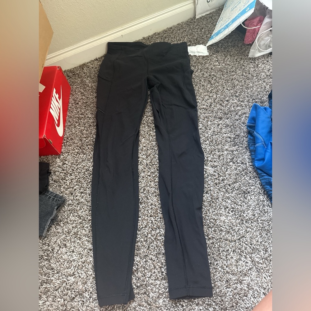 Black High-Waisted Leggings Lulu